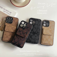 Classic iPhone Case With Wallet Black-HP240513