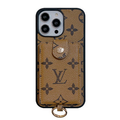 Luxury Card Bag Classic Color iPhone Case