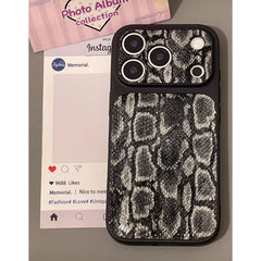 Luxury Snake Skin Texture iPhone Case