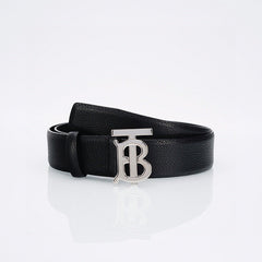 BB Belt with Silver Buckle