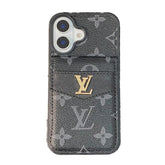 Luxury Card Bag Classic Color iPhone Case