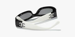 Fashion Rectangle Acetate Sunglasses