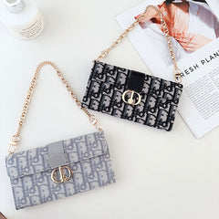 Fashion Bag Scarves Chain iPhone Case