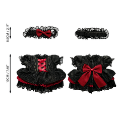 Gothic Lolita Outfit Red and Black