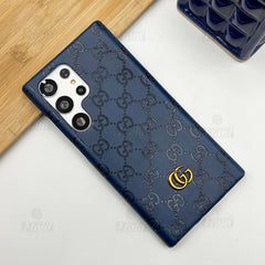 Luxury Premium Fashion Brand Leather Case For Samsung Galaxy