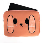Anxiety Rabbit Zip Tablet Laptop Sleeve