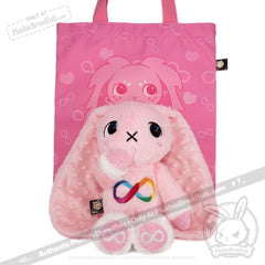 Autism Spectrum Rabbit Pink Edition - Plush Rabbit Stuffed Animal