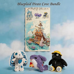 Blueplaid Pirate Cove Bundle - Plush Stuffed Animal