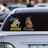 Buns Behaving Bunnly Car Decals
