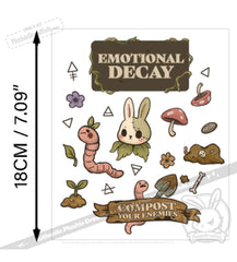 Compost Your Enemies Sticker Sheet