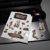 Compost Your Enemies Sticker Sheet
