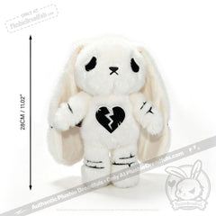 Depression Rabbit Snow White LE- Plush Stuffed Animal