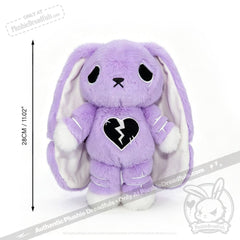 Depression Rabbit V2 Lavender LE- Plush Stuffed Animal