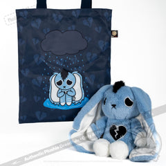 Depression Rabbit V2 Mohawk Edition- Plush Stuffed Animal