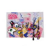 Digital Circus Earring Set