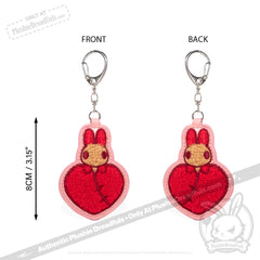 Emotional Support Shrimp Keychain