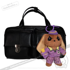 Fast Food Worker Plush Keychain Accessory