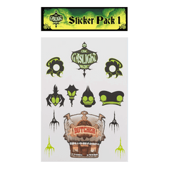 Gaslight District Sticker Set