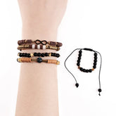 Gold Autism Rabbit Stacking Friendship Bracelet