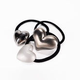 Goth Girl 3 Heart Bracelet Set