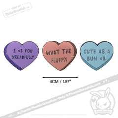 Heart Candy Enamel Pin