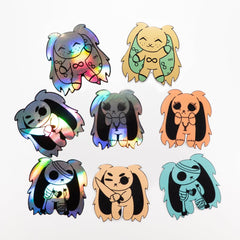 Holographic Mood Stickers
