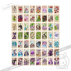Illustrated Card Deck Love Rabbit Edition