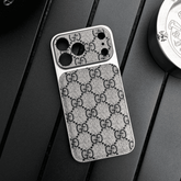 Luxury Pattern Leather Phone Case With Shockproof Edges