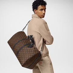 Unisex L-Luxury Monogram Travel Bag – Elegance On the Go