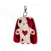 Love Rabbit Plush Keychain Accessory