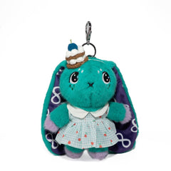 Mini Plush Outfit - Cupcake Gingham Teal Dress