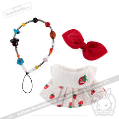 Mini Plush Outfit - Strawberry Outfit
