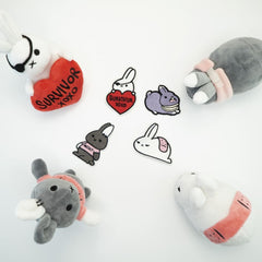Pain in the Buns Plush Set