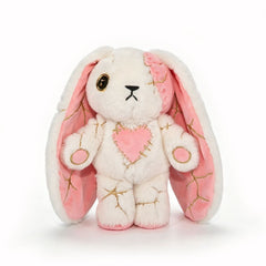 Pink Kintsugi Love Rabbit - Plush Stuffed Animal