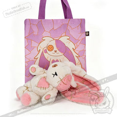 Pink Kintsugi Love Rabbit - Plush Stuffed Animal