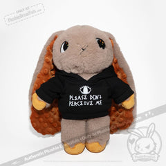 Please Don't Perceive Me Plushie Hoodie
