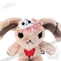 Plushie Notions - Skelly Bun Flower Crown Accessory