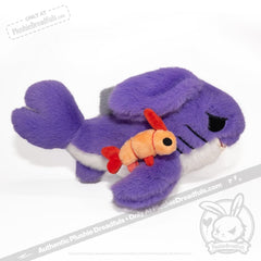 Purple Shrabbit - Plush Stuffed Rabbit Shark Animal