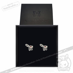 Silver Rabbit Earrings