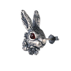 Silver Rabbit Earrings