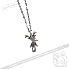 Silver Reindeer Necklace