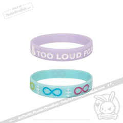Too Loud For This Bunny Glow in the Dark Bracelet Set