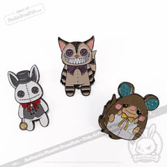 Victorian McGee's Alice - Enamel Pin Set