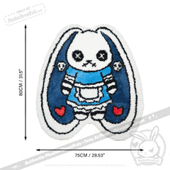 Victorian McGee's Alice Rabbit Rug
