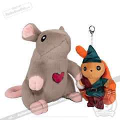 Victorian McGee's Fairytales - Pied Piper and Rat Plush Stuffed Animal