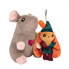 Victorian McGee's Fairytales - Pied Piper and Rat Plush Stuffed Animal
