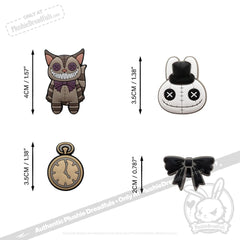 Wonderland Shoe Charms