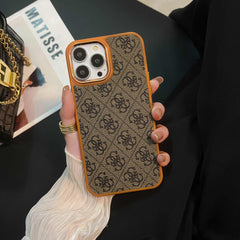 Yellow Luxury iPhone Case-MD231025