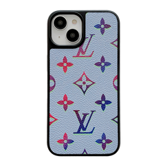 Luxury Color Leather iPhone Case
