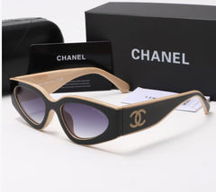 Rectangle Acetate Sunglasses cc